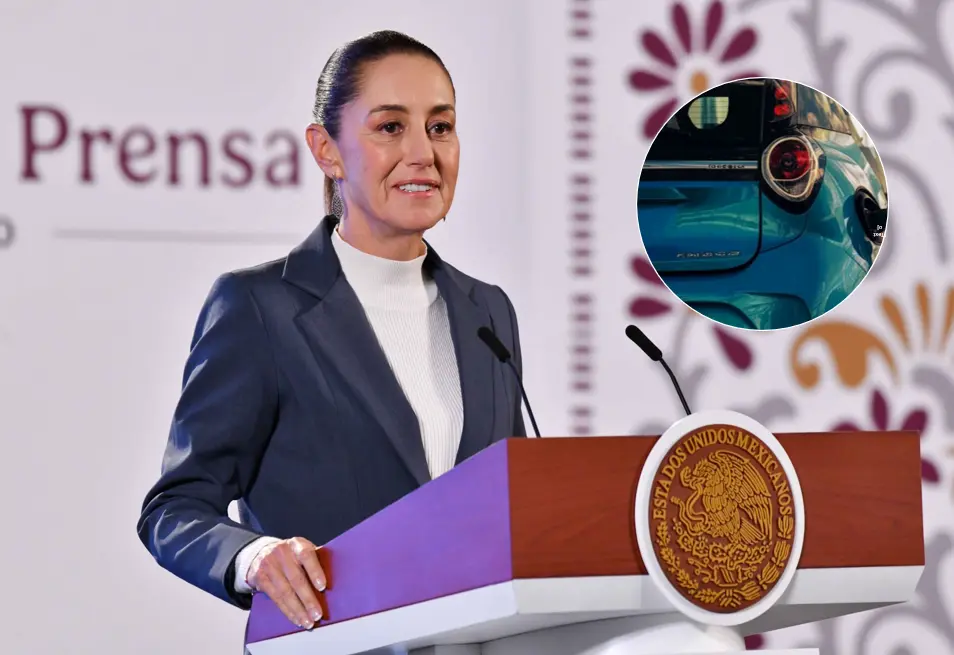 Claudia Sheinbaum anuncia Olinia, el auto eléctrico 100% mexicano