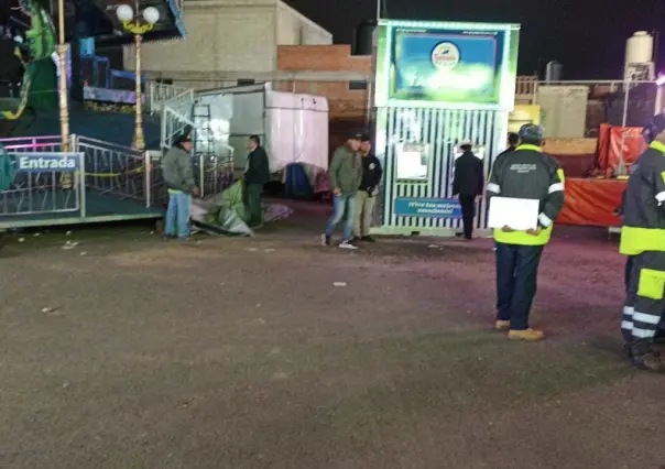 Falla en juego mecánico de la Feria de San Francisco en Pachuca deja 13 heridos