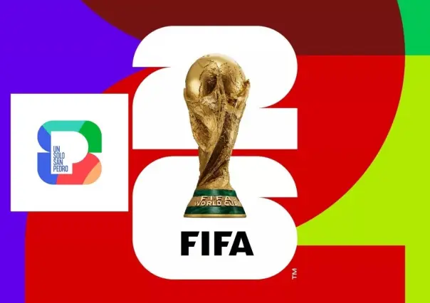 Logo de San Pedro Garza García similar al del Mundial de 2026