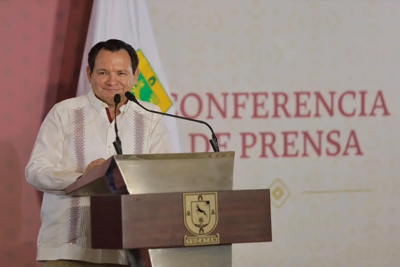 Gobernador de Yucatán, Joaquín Huacho Díaz Mena. Foto: Irving Gil