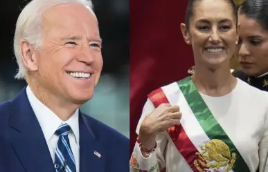 Joe Biden felicita a Claudia Sheinbaum tras asumir la presidencia de México