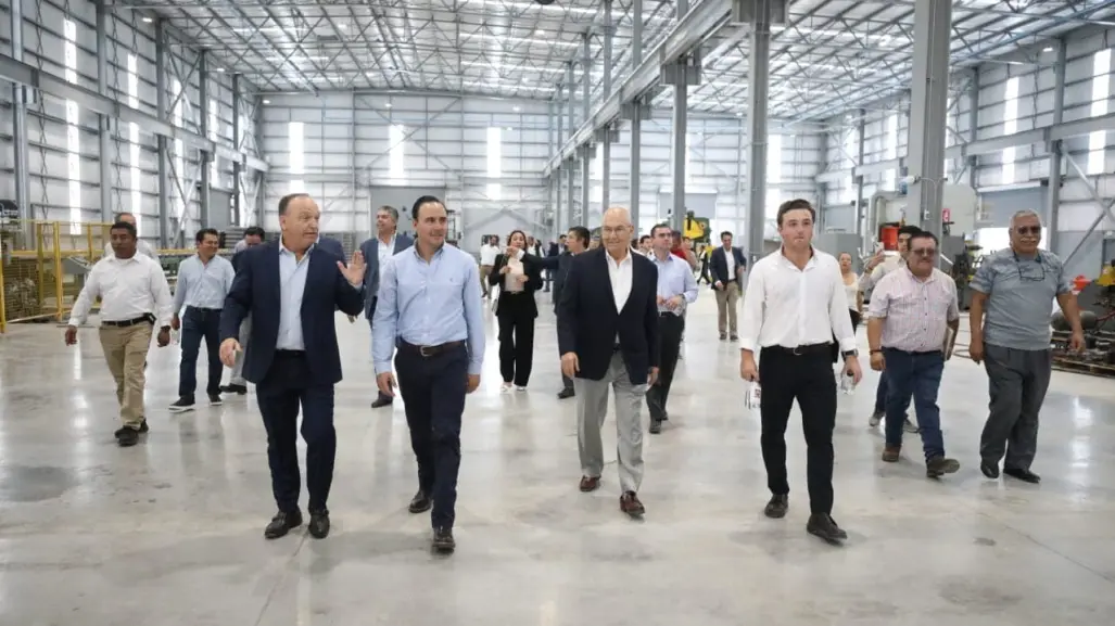 Manolo Jiménez inaugura planta norte de IMMSA en Monclova; invierten 500 mdp