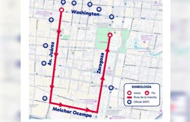 Marcha del 2 de octubre: operativo de seguridad en Monterrey