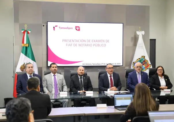 Realizan examen para aspirantes a notarios públicos en Tamaulipas