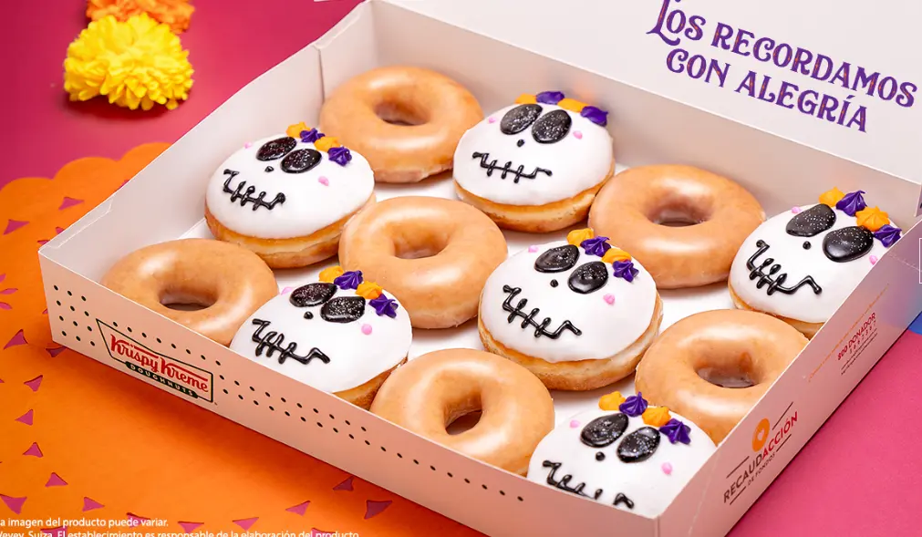 Dona Katrina: lo nuevo de Krispy Kreme por Día de Muertos 2024