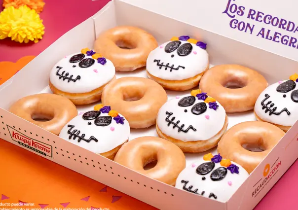 Dona Katrina: lo nuevo de Krispy Kreme por Día de Muertos 2024