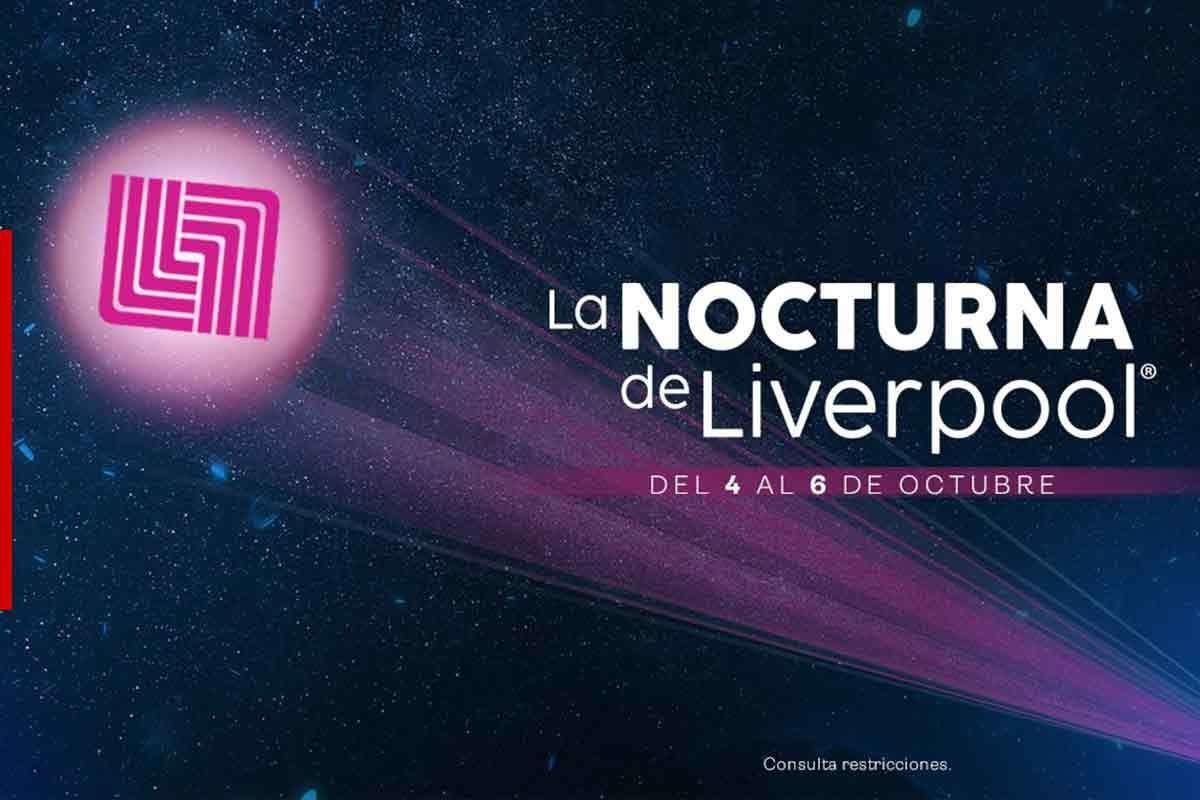 La venta nocturna de Liverpool será del 4 al 6 de octubre. Foto. Liverpool