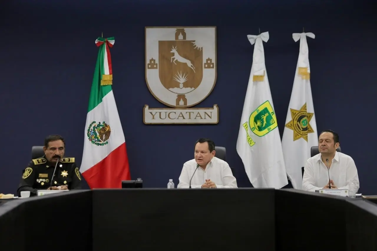 El mandatario estatal señala que “no nos podemos conformar con los logros obtenidos, debemos seguir cuidando a Yucatán y sus familias” Foto: Cortesía