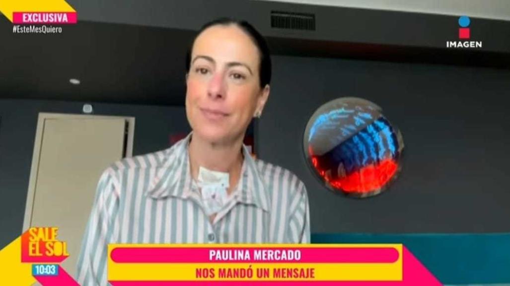 Paulina Mercado reaparece, ya no tengo nada, esta en recuperación (VIDEO)