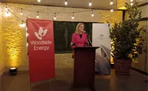 Dan bienvenida oficial a Woodside Energy al iniciar operaciones en Tamaulipas