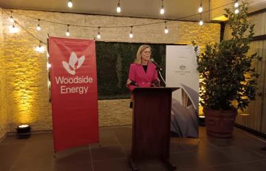 Dan bienvenida oficial a Woodside Energy al iniciar operaciones en Tamaulipas