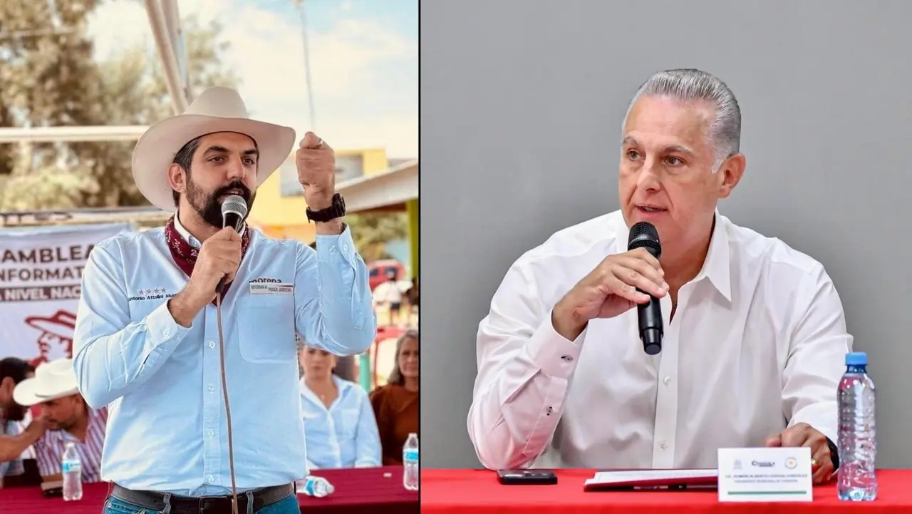 Antonio Attolini y Román Alberto Cepeda. (Fotografía: Redes sociales)