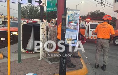 Choque deja cuatro lesionados en Guadalupe (FOTOS)