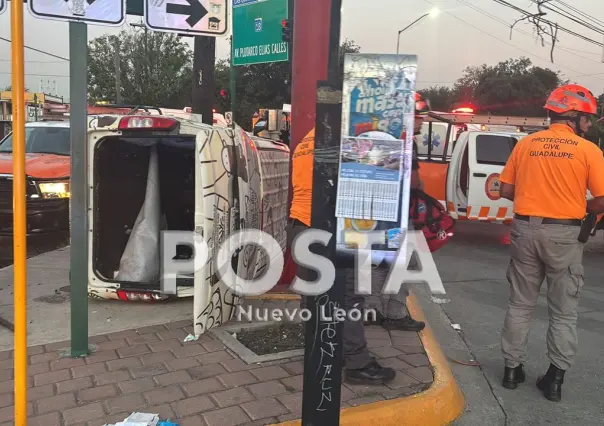 Choque deja cuatro lesionados en Guadalupe (FOTOS)