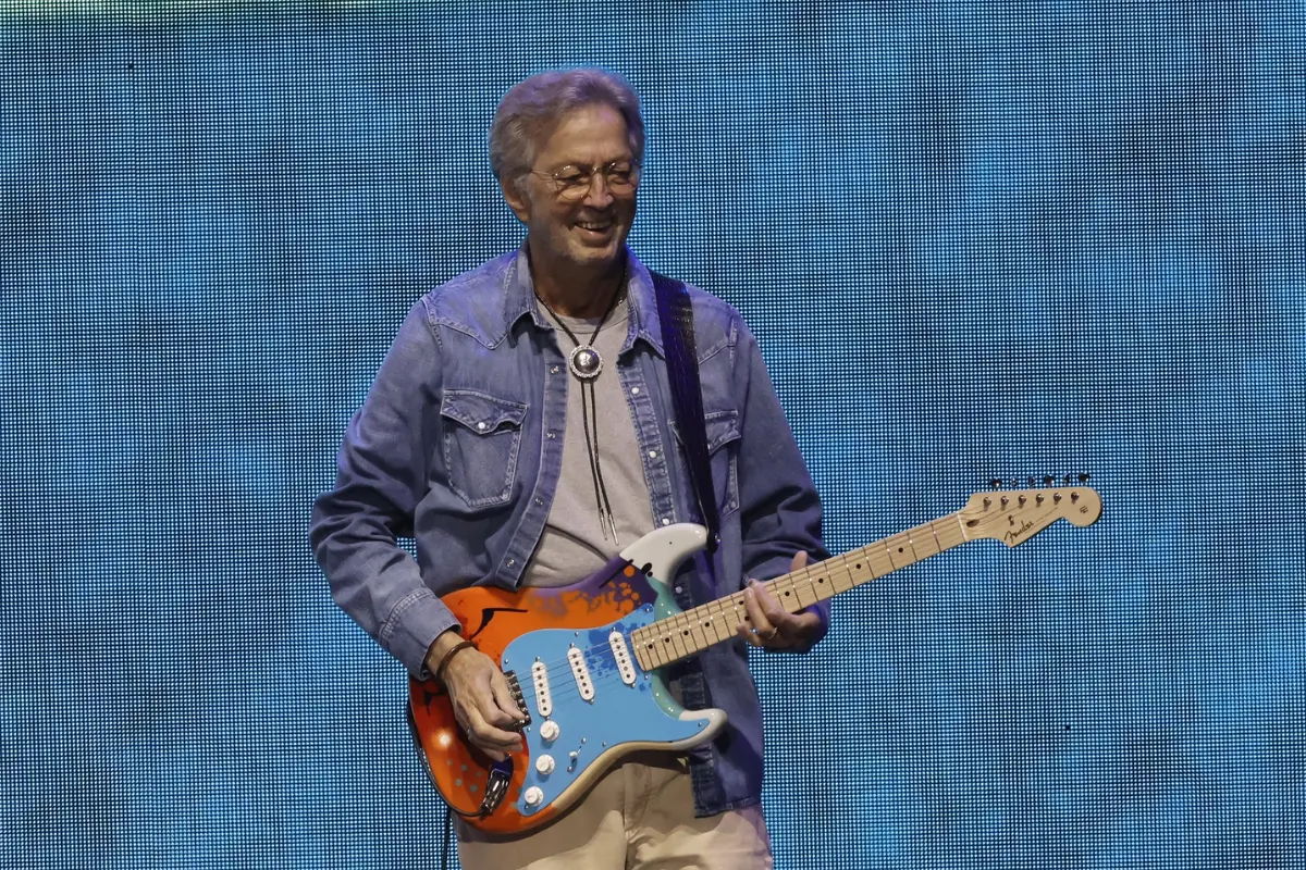 Eric Clapton en concierto. Foto: @EricClapton