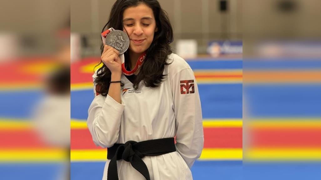 Tamaulipeca brilla en campeonato mundial de Tae Kwon do