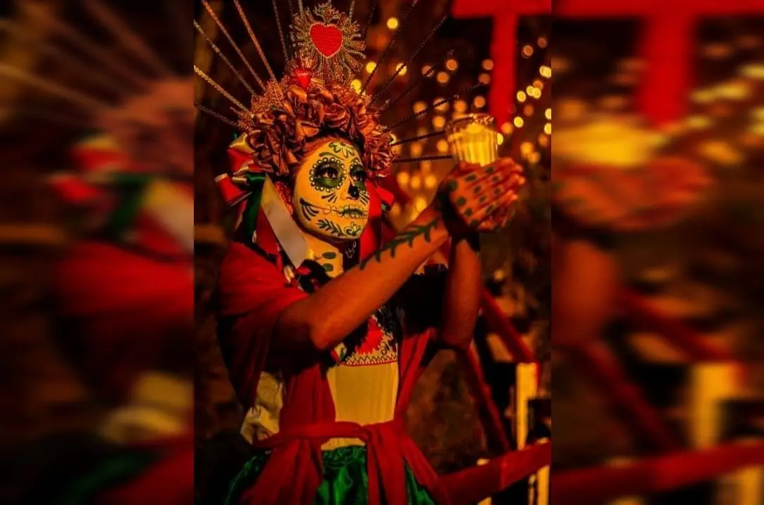 Ya viene Xantolo La fiesta de los muertos. Foto: Perla Herrera