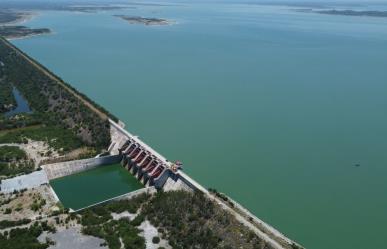 Esta presa de agua rebasa su nivel de almacenamiento y está en Nuevo León