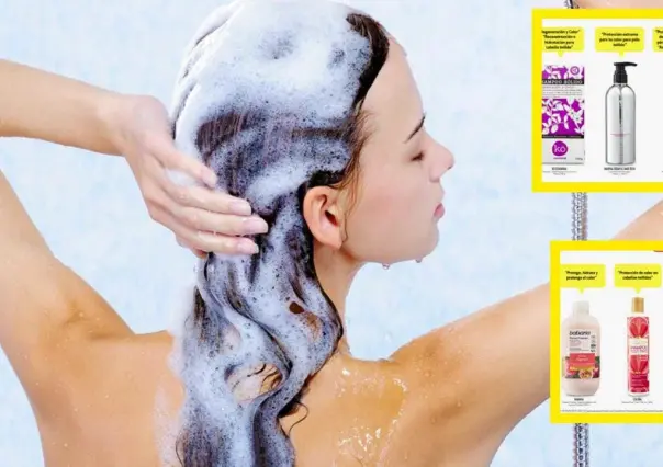 ¿Qué shampoo para cabello teñido no recomienda PROFECO?