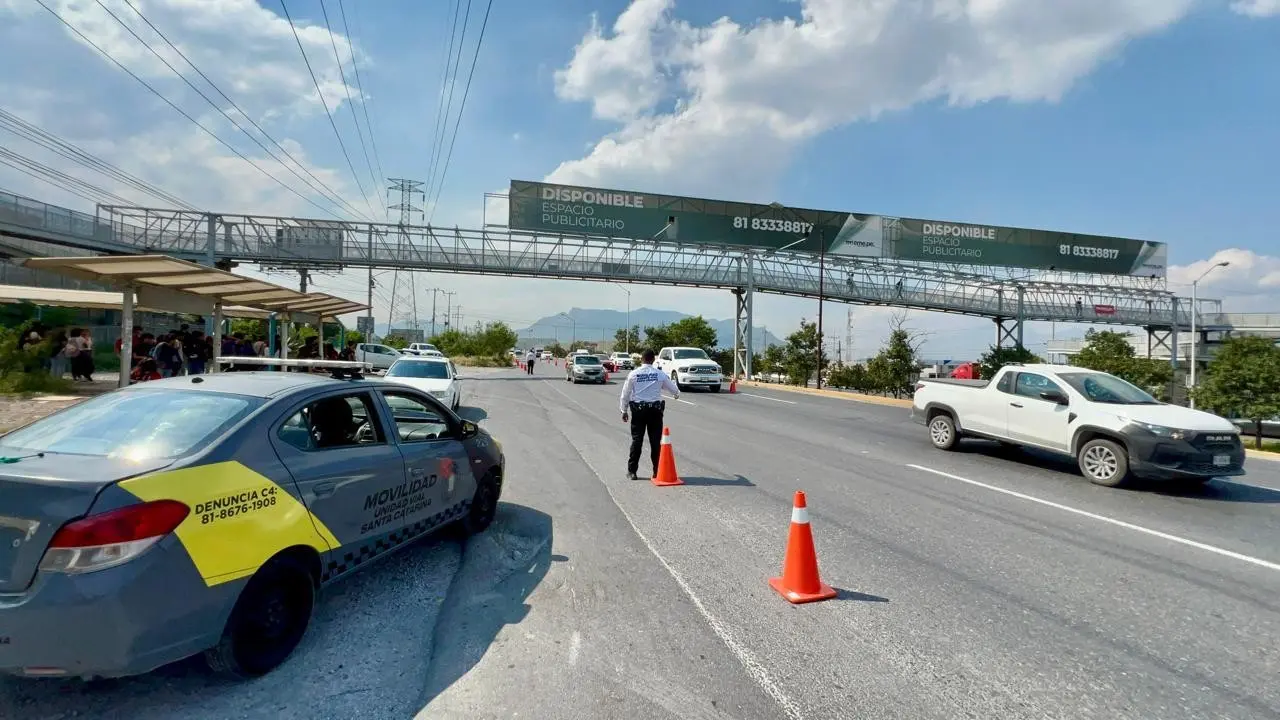 Filtros de seguridad en Santa Catarina. Foto: Gobierno de Santa Catarina