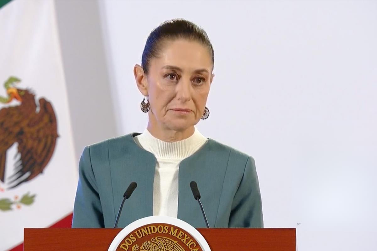 Claudia Sheinbaum presenta reformas en materia de género. Foto: SS de conferencia de prensa