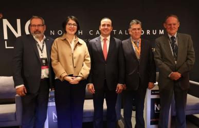 Manolo Jiménez destaca las ventajas de Coahuila en el North Capital Forum