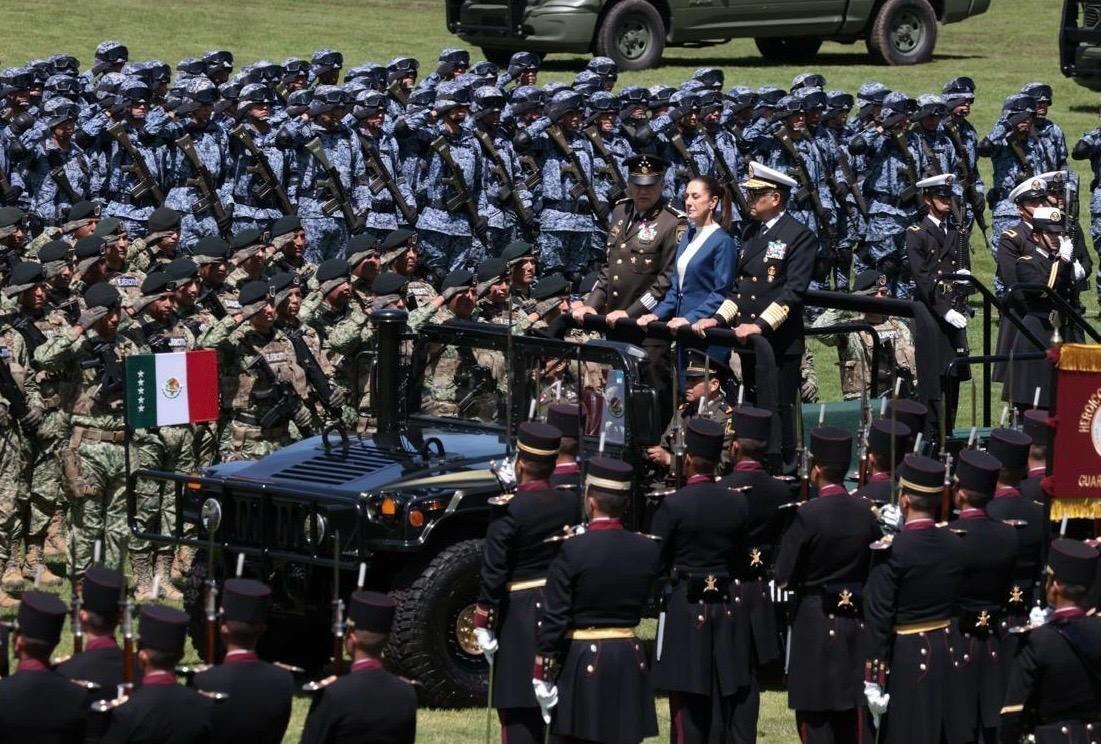 La toma de posesión de Claudia Sheinbaum como Presidenta de México y Comandanta Suprema de las Fuerzas Armadas marca un hito en la historia del país. Foto: Especial.