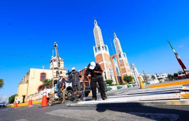 Inician renovación del centro histórico de Guadalupe