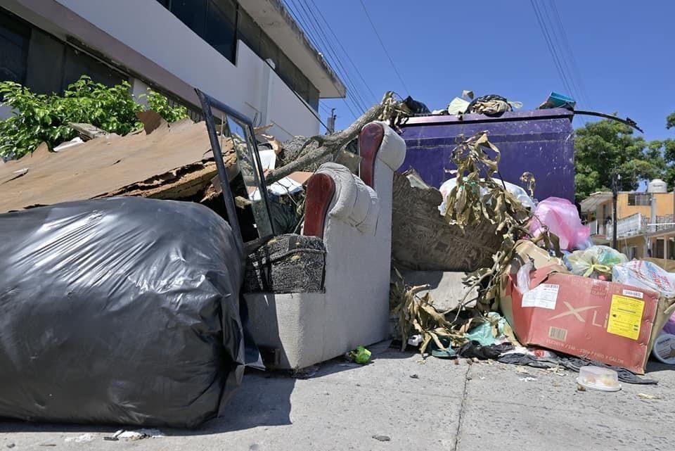 Aseguran erradicar rezago de recolección de basura en dos meses en Tampico