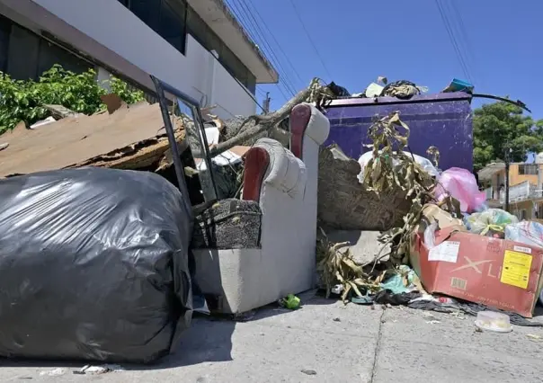 Aseguran erradicar rezago de recolección de basura en dos meses en Tampico