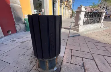 Nuevos cestos de basura para el centro de la ciudad