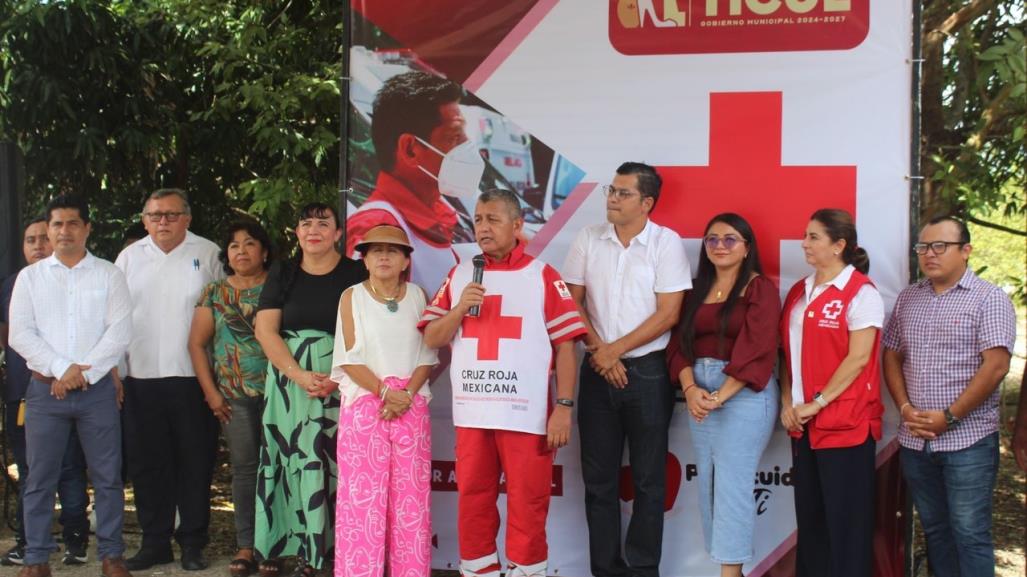 Realizan la reapertura de la base Ticul de la Cruz Roja