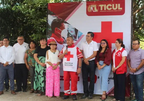 Realizan la reapertura de la base Ticul de la Cruz Roja