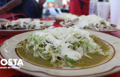 ¿Enchiladas, cuáles te gustan? En Toluca hay 50 tipos a escoger (VIDEO)