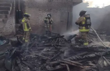 Boiler de leña provoca incendio en la colonia José Ángel Leal