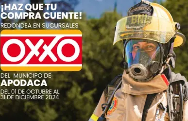 Te decimos como apoyar a bomberos de Nuevo León en tiendas OXXO