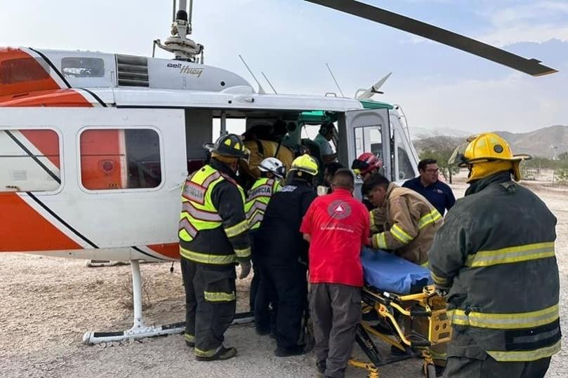 Esto cuesta rescatar a una persona con helicóptero en Monterrey