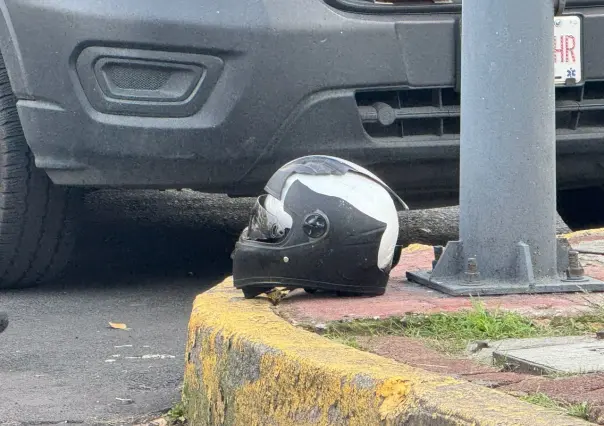 Chocan motociclista de la SSC y biker particular en la Narvarte