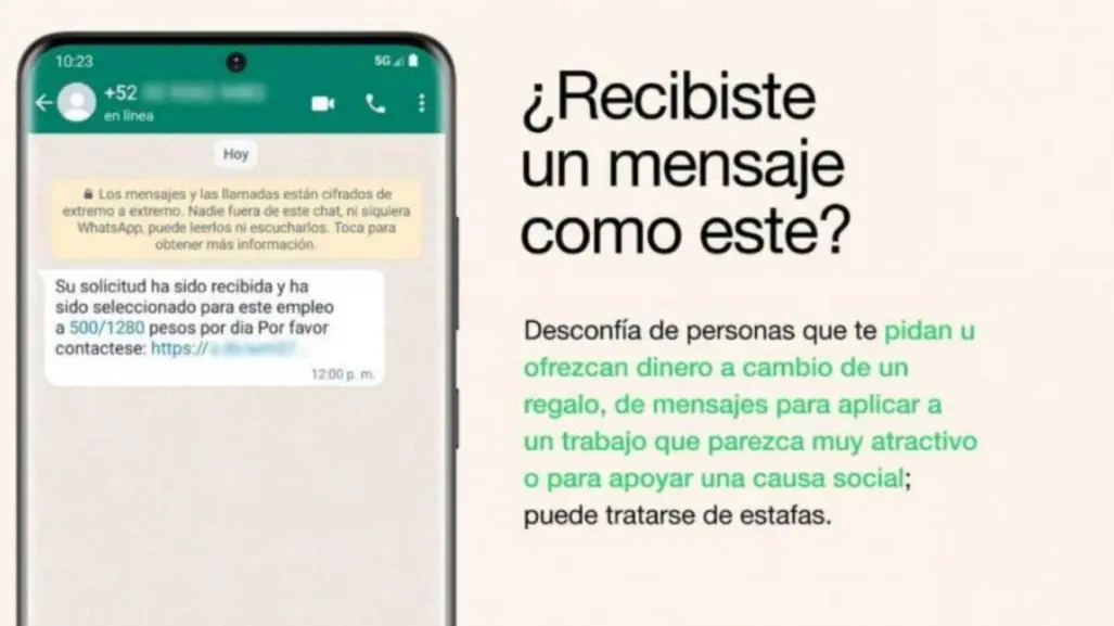 Cómo identificar si una oferta de empleo por WhatsApp es una estafa