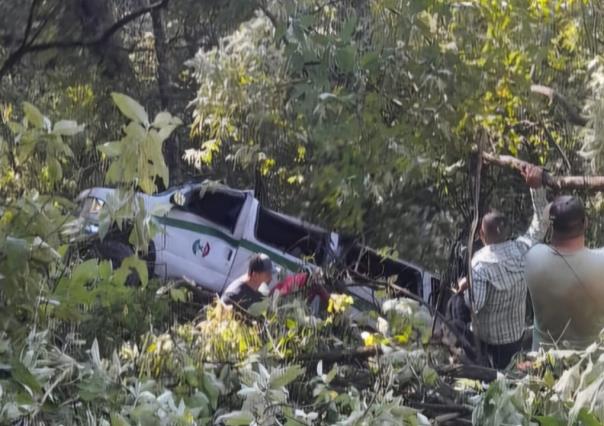 Volcadura en Otáez, Durango: 2 muertos y 9 lesionados