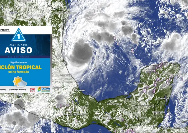 Tormenta Tropical Milton pone en Alerta Azul a 69 municipios de Yucatán