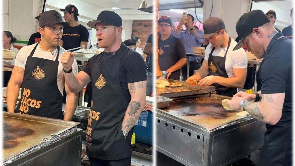 El Canelo un taquero de lujo