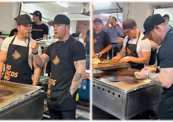 El Canelo un taquero de lujo