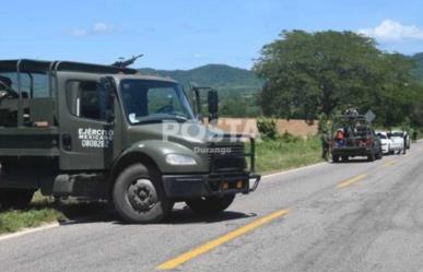 Siguen las balaceras en los límites de Durango y Sinaloa