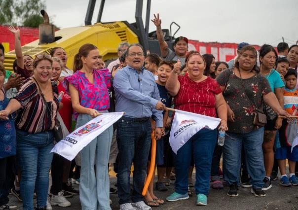 Escobedo inicia construcción de drenaje pluvial en avenida Águila Real