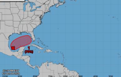 Alerta por tormenta tropical Milton en el Golfo de México