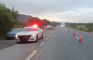 Precaución en carreteras de Nuevo León: Cierres parciales por accidentes