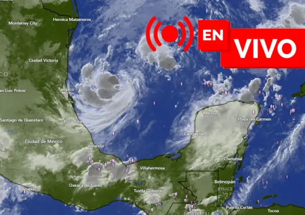 Tormenta Milton provocará fuertes lluvias en Yucatán ¡Trayectoria en VIVO!