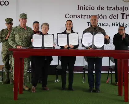 Claudia Sheinbaum lidera inicio de trabajos del Tren México-Pachuca