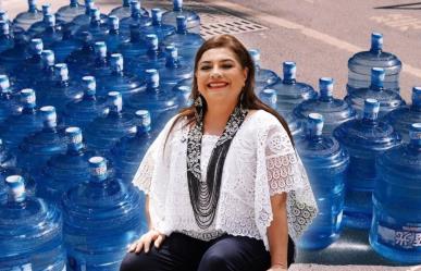 ¿A 7 pesitos? Así será Agua Bienestar, el nuevo programa social de Brugada